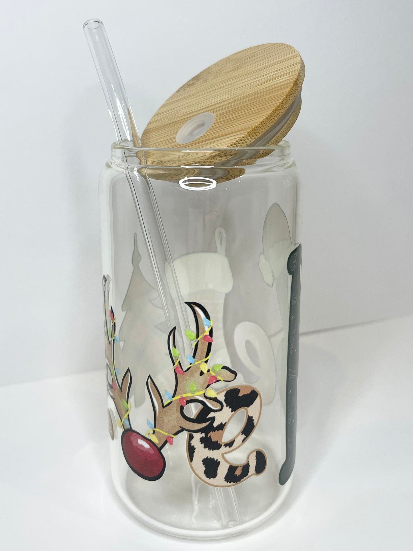 16 oz. Believe Glass Cup