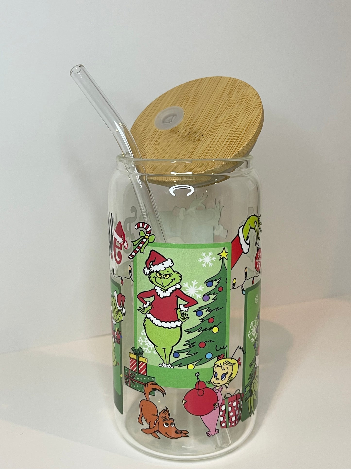 16 oz. Grinch - Believe Glass Cup