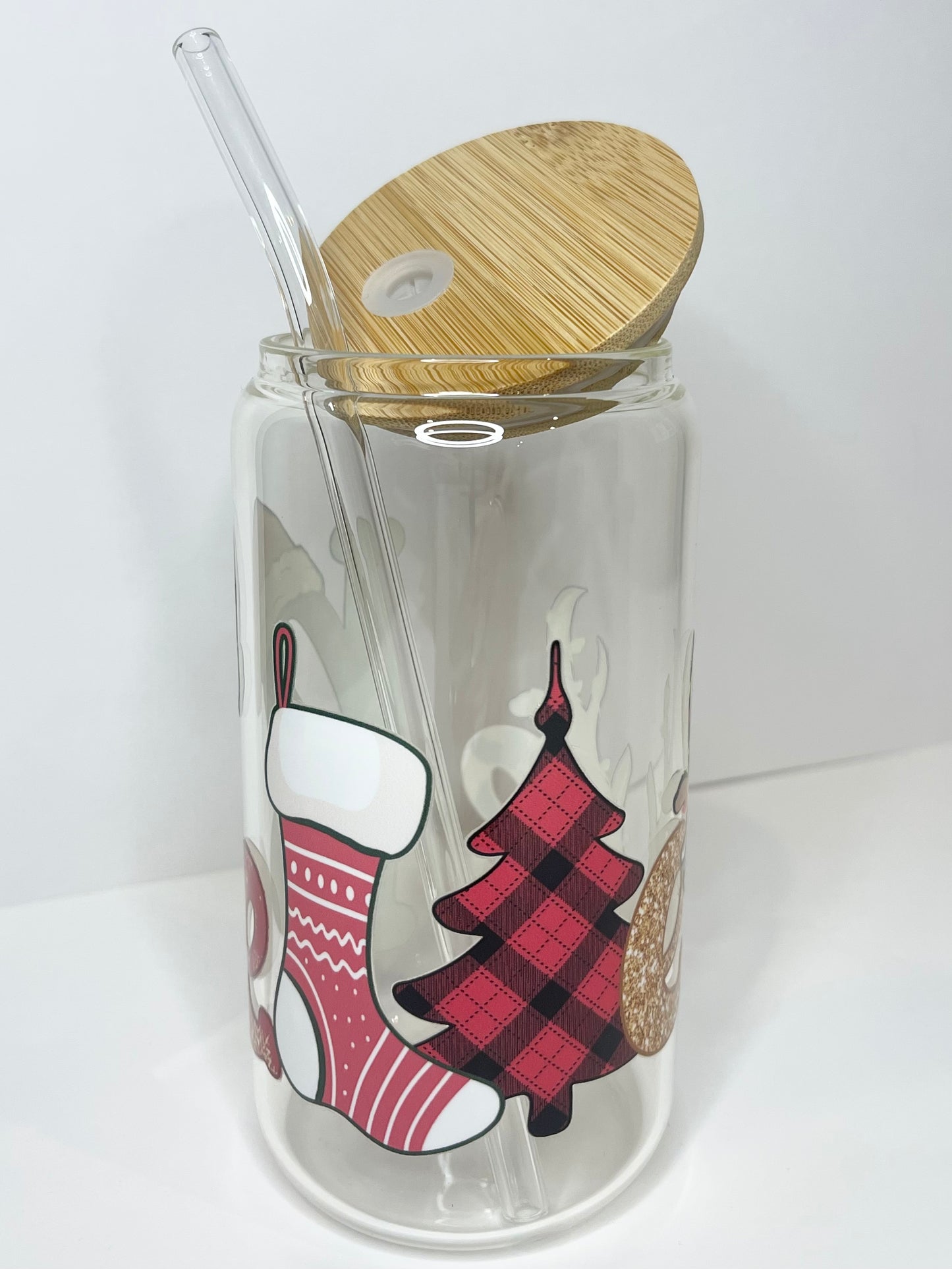 16 oz. Believe Glass Cup