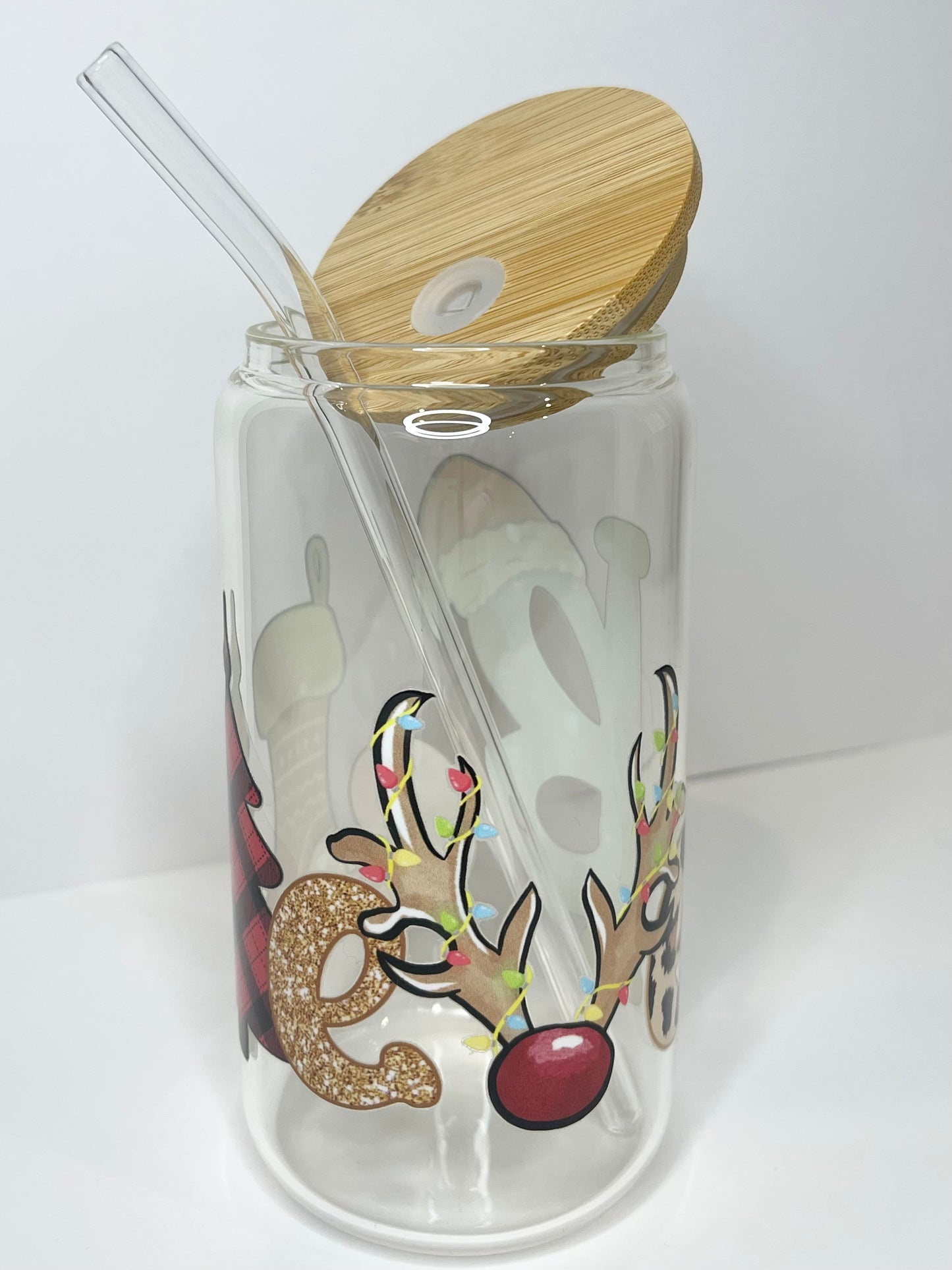 16 oz. Believe Glass Cup