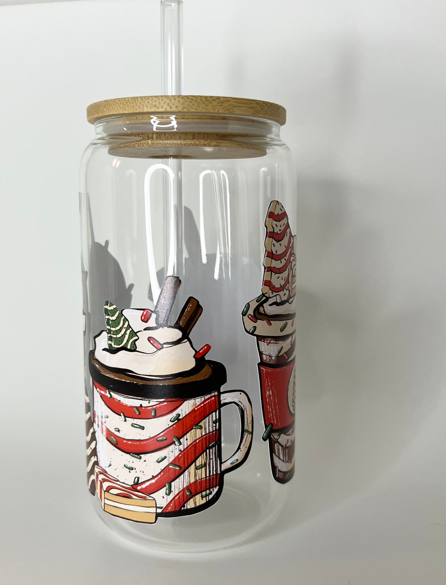 16 oz. Debbie Cake Frappe Glass Cup