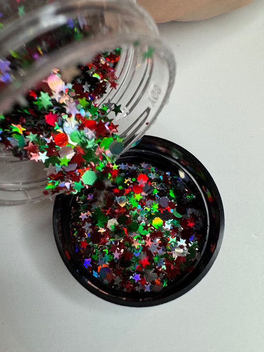 8. Christmas Red, Green, Silver