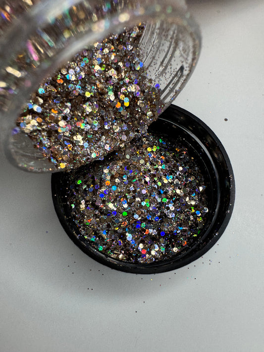16. Gold Silver Holographic