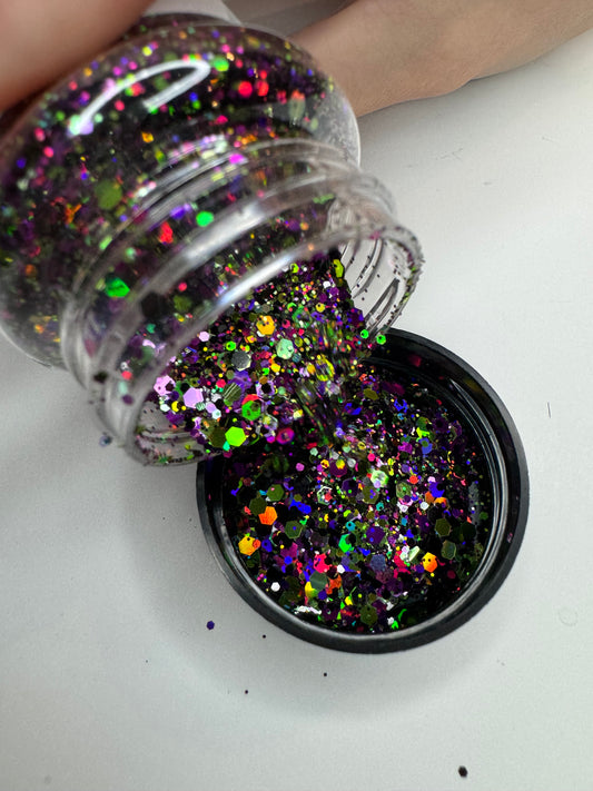 19. Purple Green Black